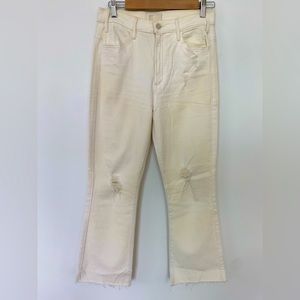 Mother Denim “The Hustler Fray” size 29